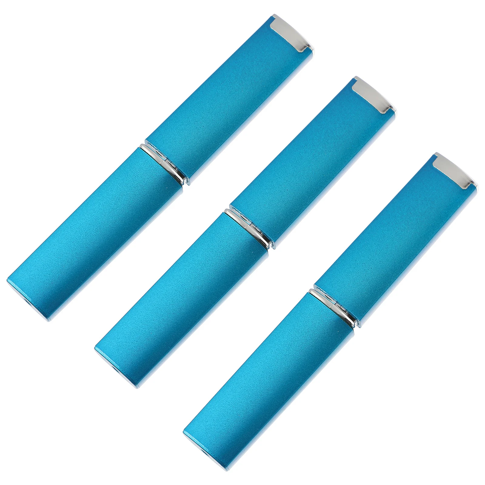 3 Sets Maniküre-Werkzeug, Nagelpolierer, Puffer, Heimgebrauch, Akten, Glasbehandlung, blaue Farbe