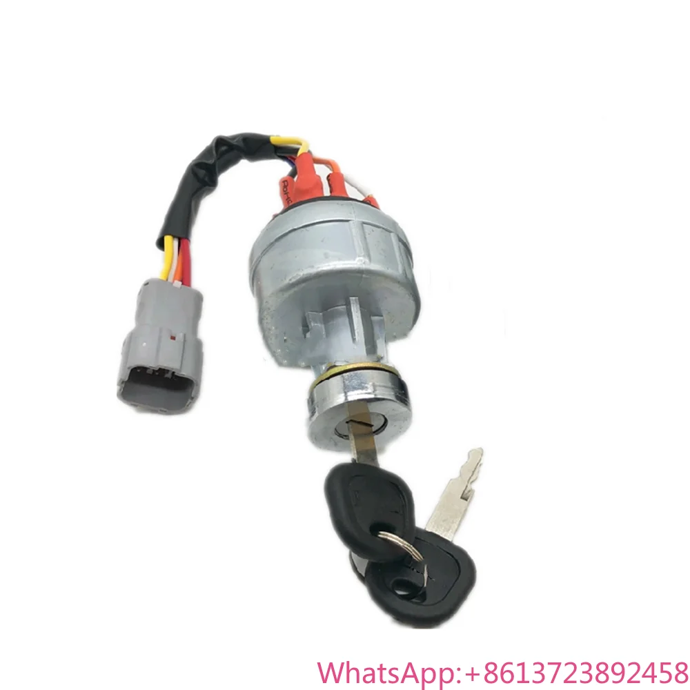 

21N4-10400 For Sany SY 55 60 80 150 200 215 225-5-7-9 ignition switch start switch electric door lock Free Shipp Excavator Parts