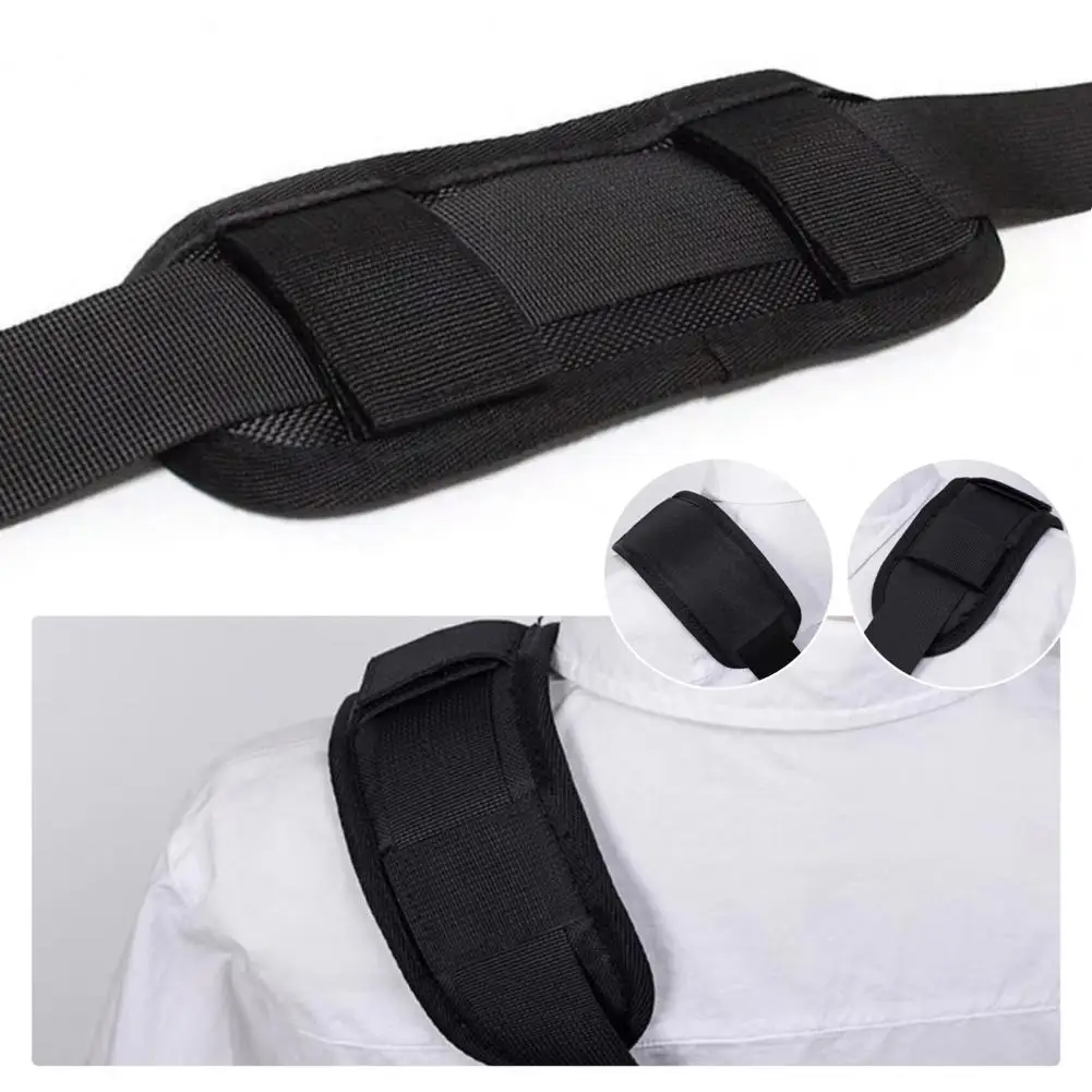 Shoulder Belt Pad For Bags Backpacks Canvas Detachable Pressure Damping With Fasten Tape Daily Use Travel Belt Cushion 숄더 패드