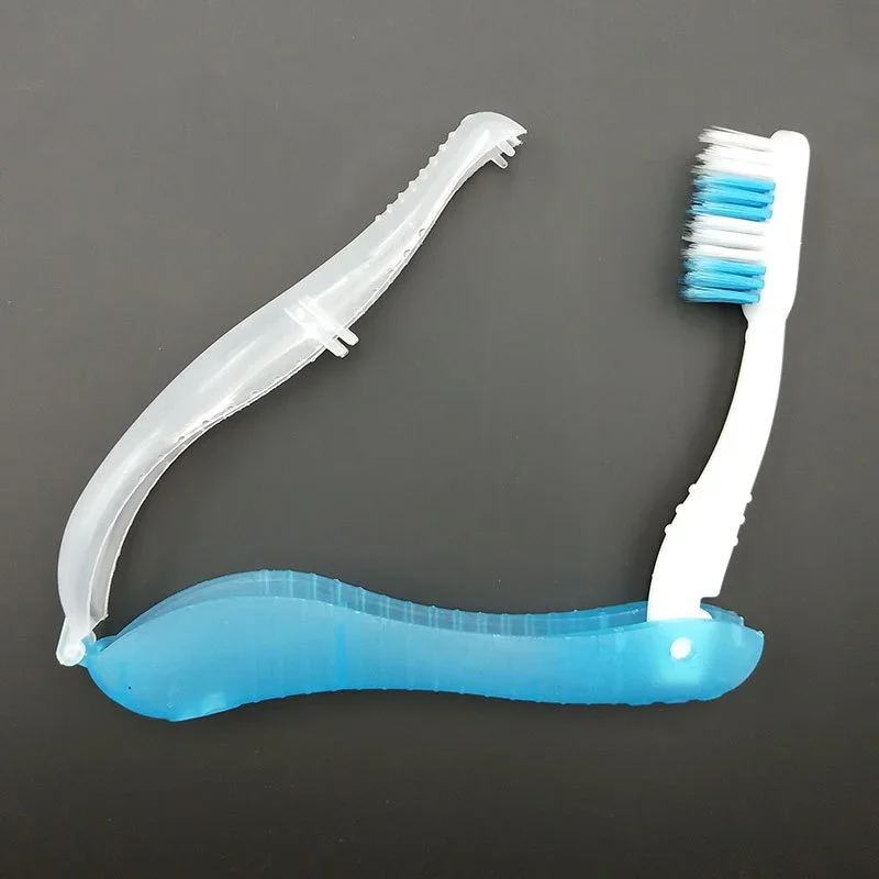 10pcsNew Hygiene Oral Portable Disposable Foldable Travel Camping Toothbrush Hiking Tooth Brush Tooth Cleaning Tools 2023