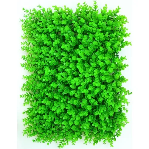 Nettenevime Artificial Flower Wall Cladding Panel Long Boxwood Layer 40 X60 cm Green Right Wall Application