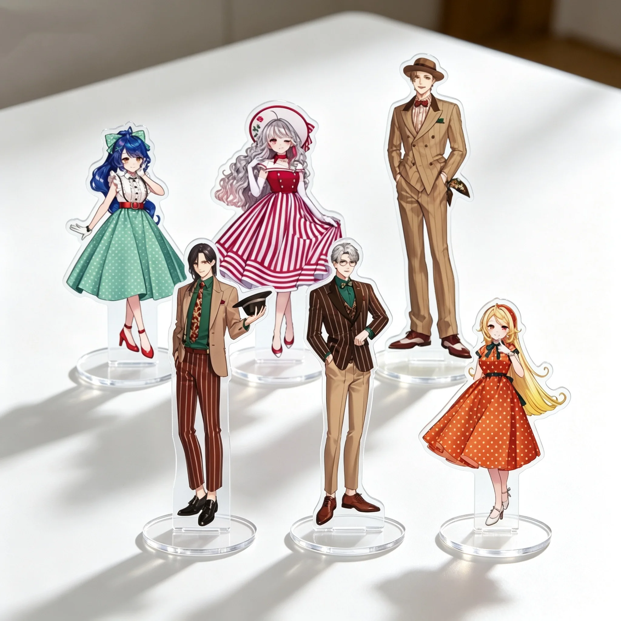 Nijisanji VTuber Amamiya Kokoro Hoshikawa Sara Ishigami Nozomi Acrylic Stand Model Plate Keychains Desktop Ornament