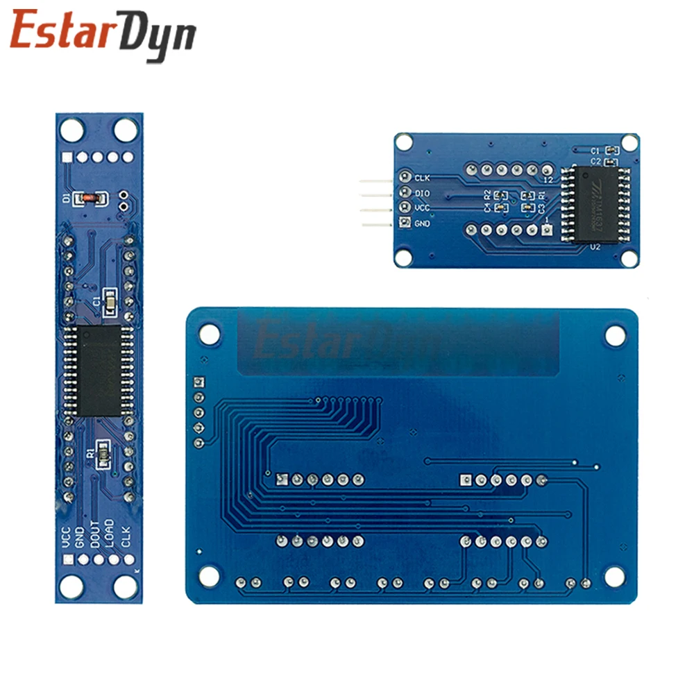 Estardyn TM1637/TM1638/MAX7219 LED Display Module, 4/8 Bit 0.36