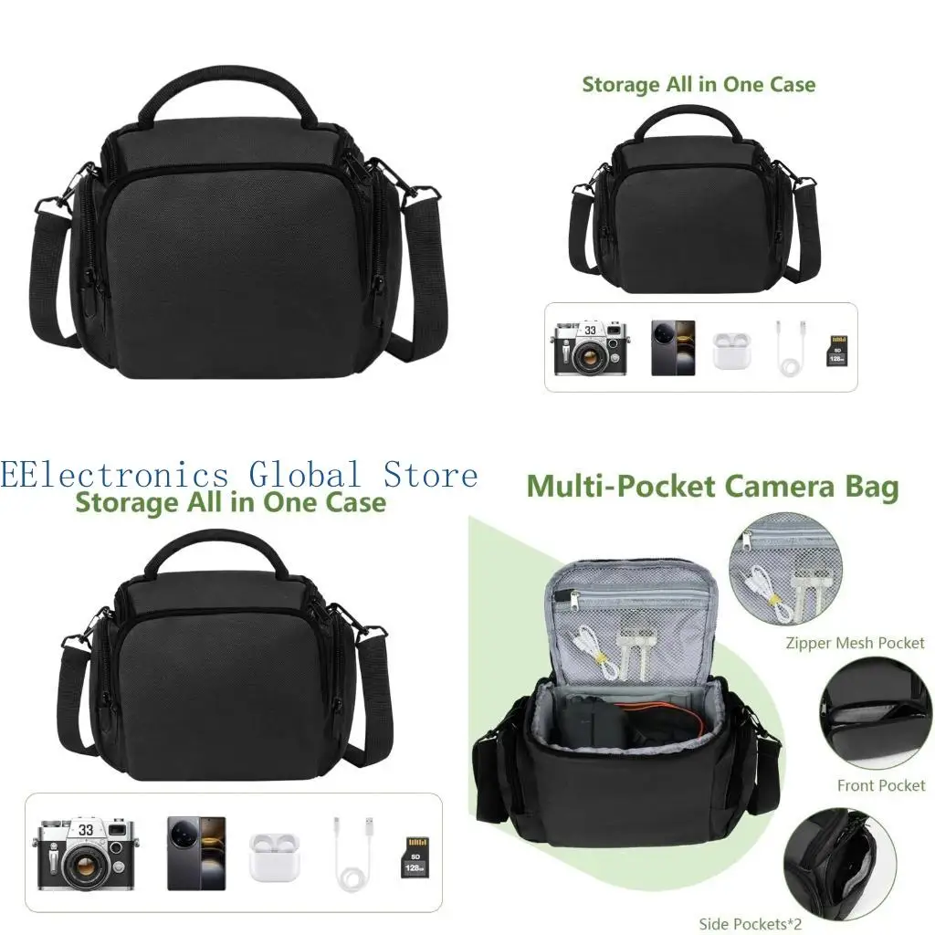 462B Compactly DSLR Camera Bag With Reinforced Protections Easy Access Case