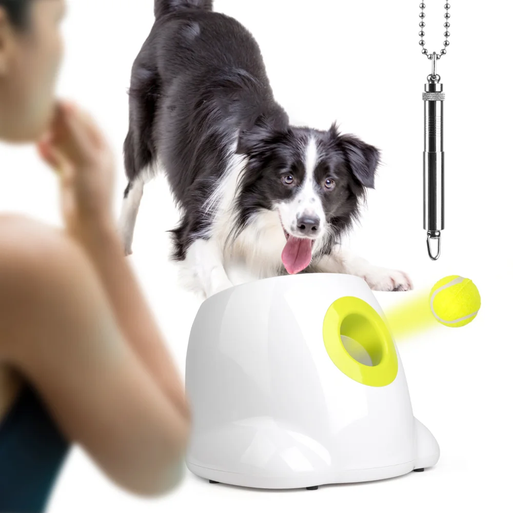 AFP Interactive Large Dog Automatic Ball Launcher Maxi Smart Electric Dog Ball Thrower Max Auto Pet Dog Ball Throwing Machine