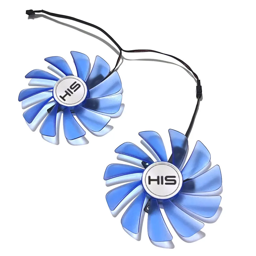 New 1SET FDC10U12S9-C CF1010U12S 95MM 4PIN 0.45A Video Card Cooling Fan,For HIS Radeon RX 580 RX 590 ICE QX2 OC 8GB VideoCard