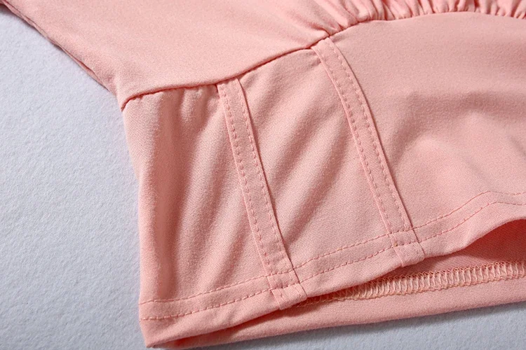 2023 neue AutumnWomen's Reine Farbe Sport Taille Anzug Mode Lässig Zwei-stück Set – Detail 40