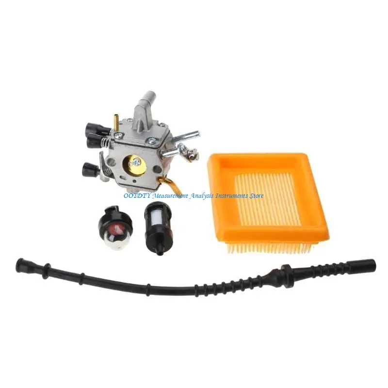 367D Carburetor for FS400 FS450 FS480 String Trimmer Brush Cutter with Line Filter Bulb Accessories
