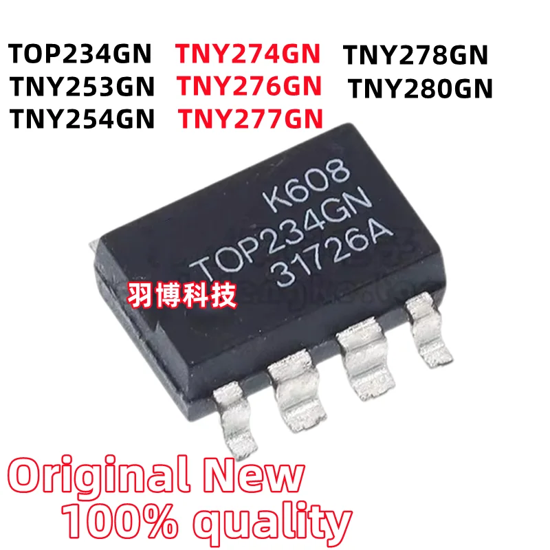 

(10piece) 100% New TOP234GN TNY253GN TNY254GN TNY274GN TNY276GN TNY277GN TNY278GN TNY280GN sop-7 Chipset
