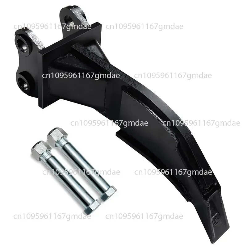Excavator, scarifier, small excavator, multi-functional accessory, grass rake, inclined single hook, soil loosening
