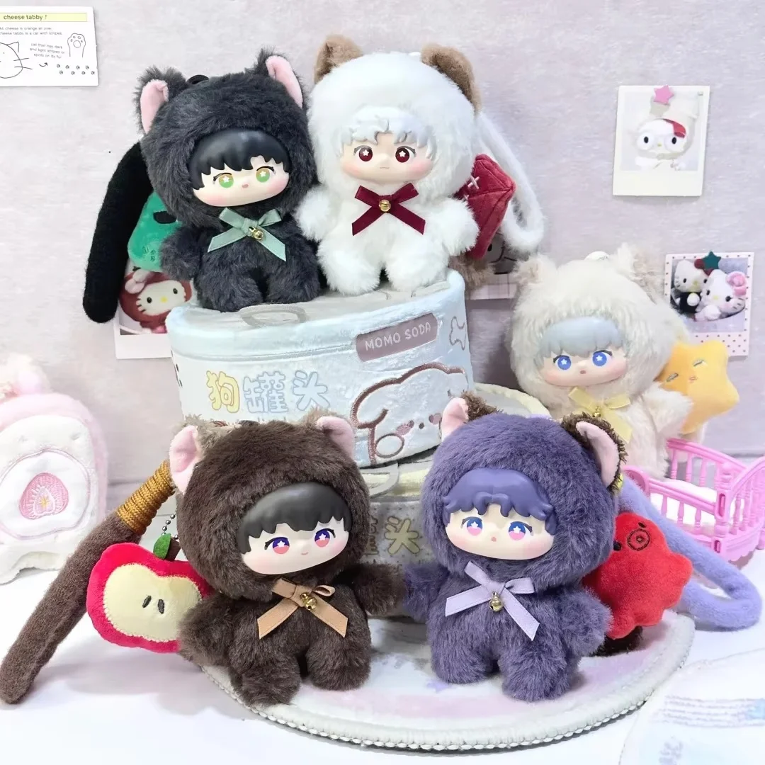 

Подлинная серия животных «Любовь и глубокое пространство», слепая коробка, модная виниловая плюшевая подвеска, украшение для кукольной комнаты, загадочная коробка, игрушка, подарок для девочки