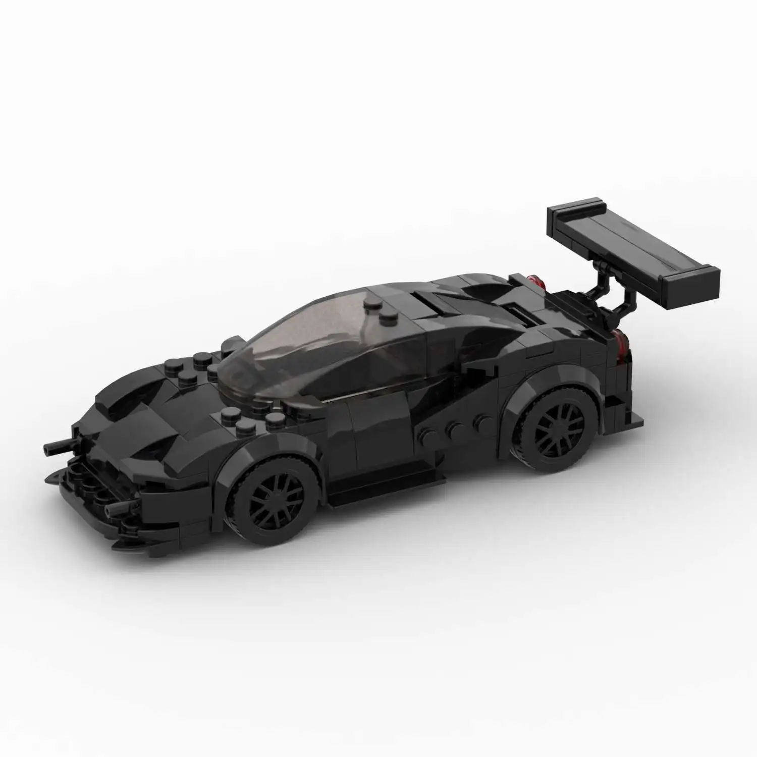 Building Blocks Moc Compatible with Lego Kidsren's Educational Building Ferrari 488 Racing Sports Car Toy