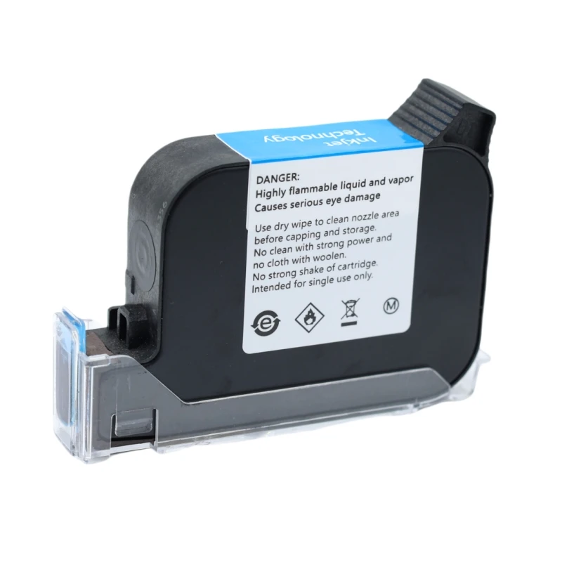 2588+ 2588 2588+M 42ML Black Red Blue Green Ink Cartridge Quick-drying 12.7mm Print Height Universal for Handheld Inkjet Printer