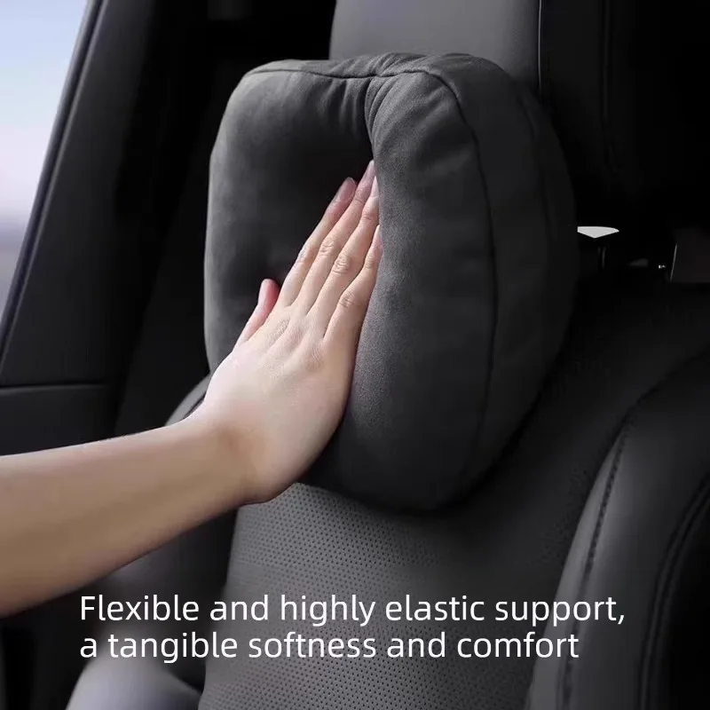 For Premium Car Neck Pillows, Universal Fit for Mercedes, BMW & Maybach, All-season Seat Headrest Cushions