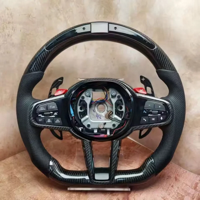 Customized Carbon Fiber Leather Car Steering Wheel For BMW G20 G21 G22 G28 G29 G30 G32 G80 G01 G04 G05 G08 G11 Steering WheeI