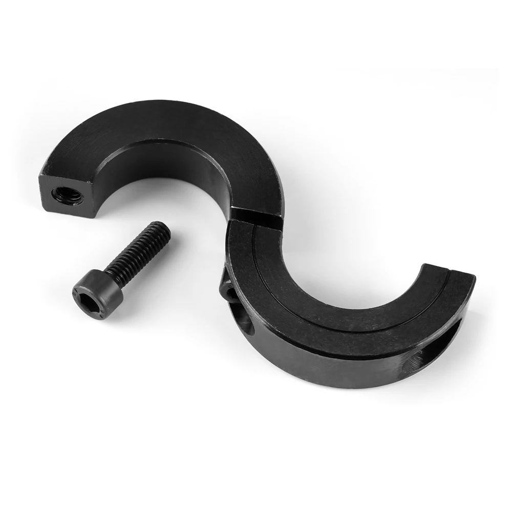 1Pcs 45# Steel Clamp Collar Double Split Fixed Ring M3 M4 M5 M6 M8 M10 Clamp-Type Separate Optical Axis Fixed Locking Limit Ring