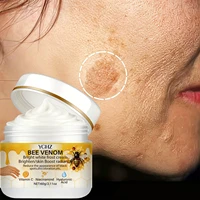 Crème éclaircissante au venin d'abeille, unifie le teint, élimine les taches brunes et le teint terne - Non grasse, convient aux hommes et aux femmes - Crème blanchissante et hydratante, pour usage de jour et de nuit - 60g 1