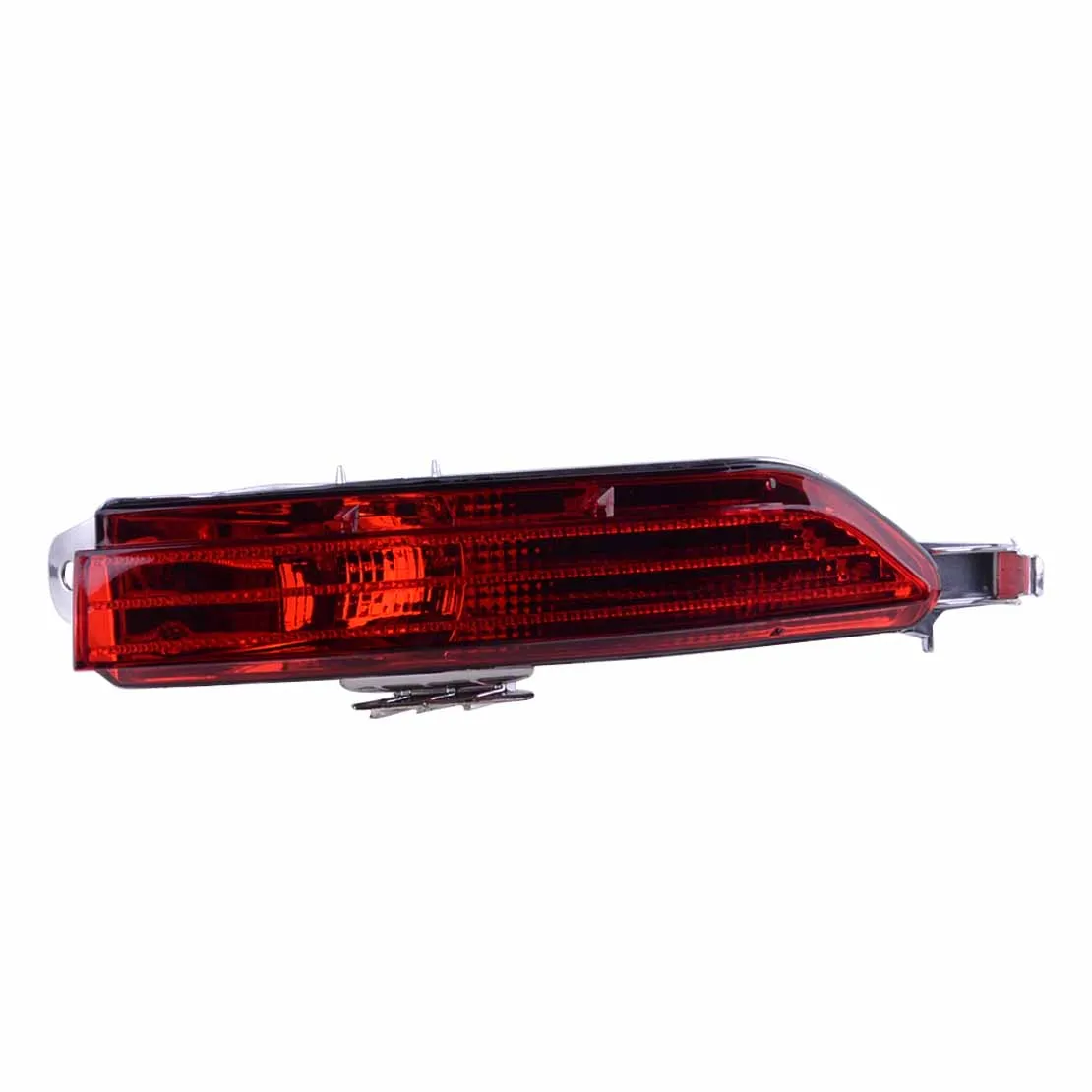 Car Rear Left Bumper Lamp Reflector Light Red Lens ABS Fit for VW Touareg Typ 7P Pre-facelift 2011 2012 2013 2014 7P6945701E