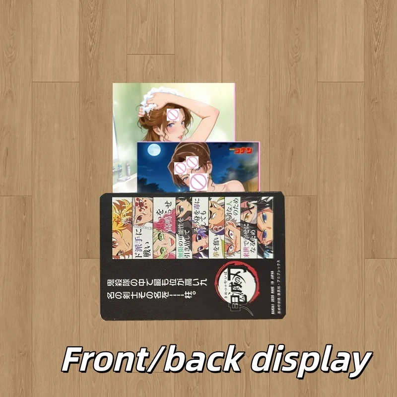 Single Anime Tsunade/Terumi Mei Diy Double-sided Folding Flash Card Kisaki Eri ACG Goddess Story Game Collection Wife Card Toys
