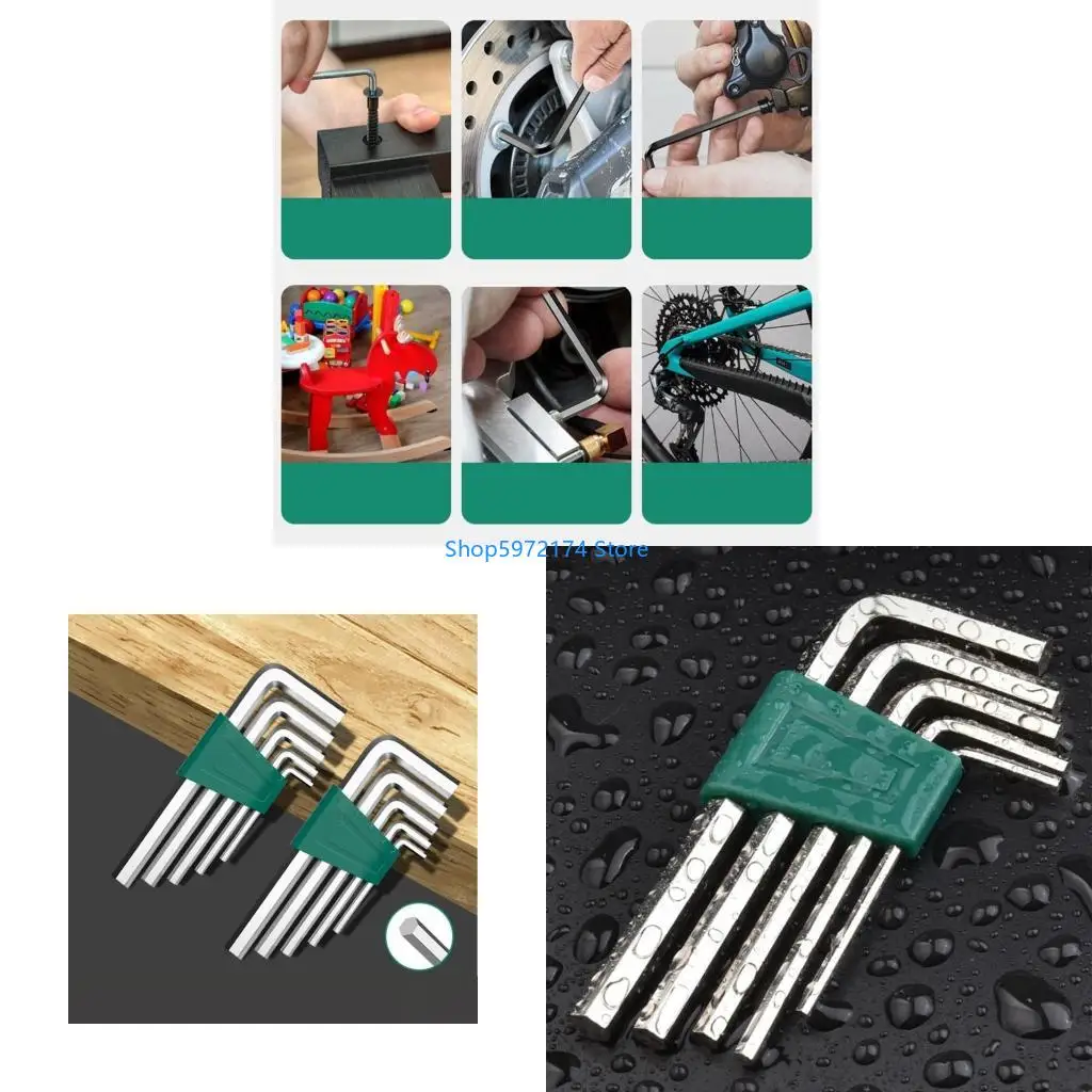 Y3NB Pocket SizedsHex Keys Spanner Essential Tool for Automotive Furniture Toy Repair
