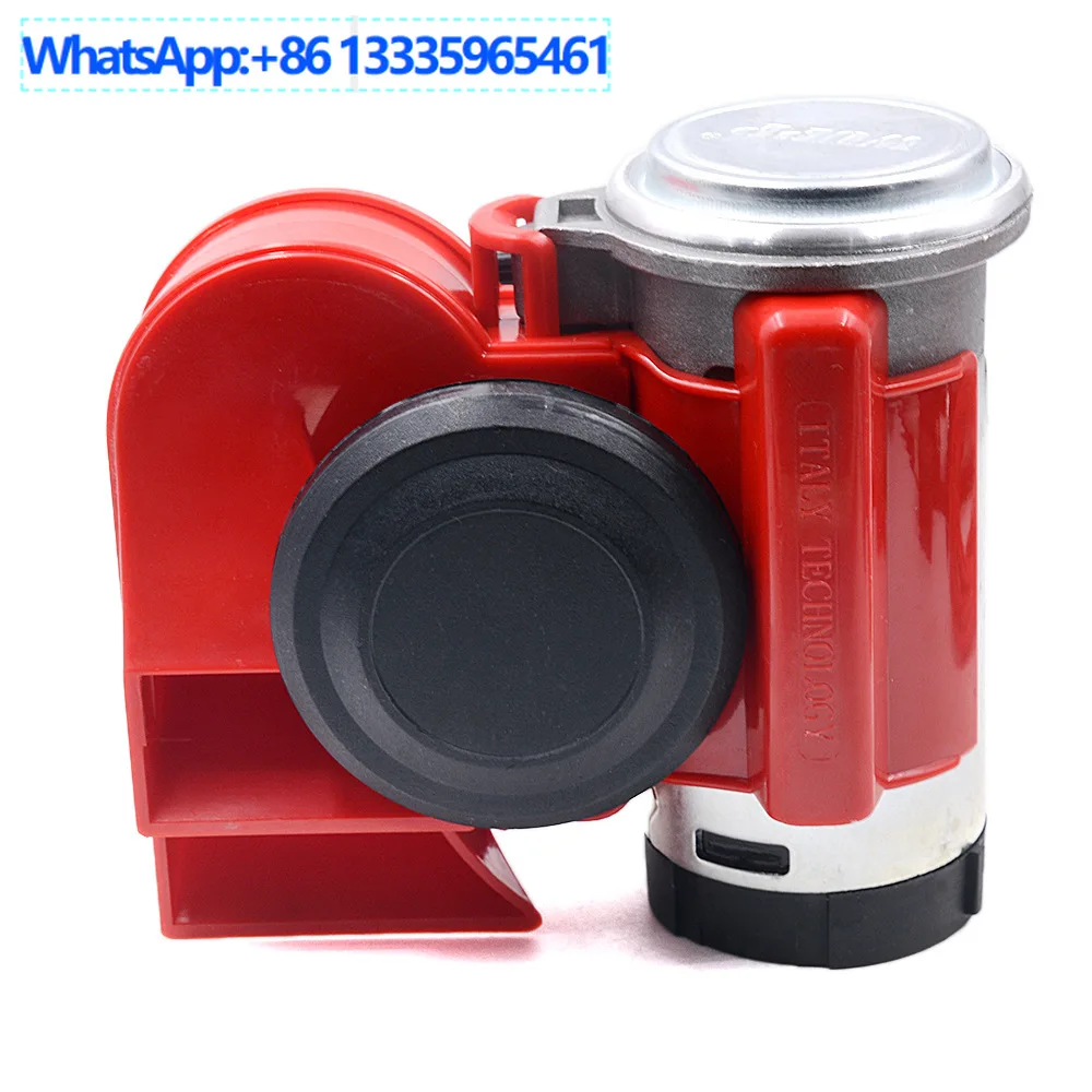Car and motorcycle modification accessories, super loud snail integrated air horn 12v relay socket