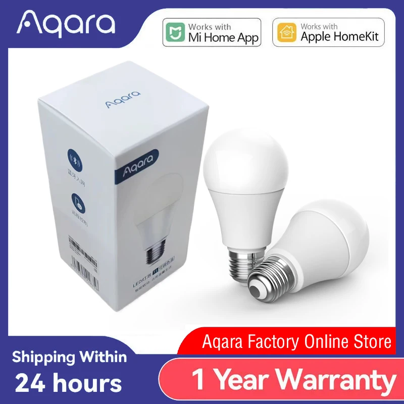 Aqara Smart LED Bulb T1 E27 2700K-6500K 220-240V Smart Light Bulb Light Adjustable Color Temperature For Xiaomi Mi home HomeKit