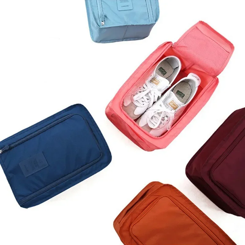 1pcs Portable Shoe Bags Travel Holds Multifunction Waterproof Folding Storage High Capacity Shoe Pouch Organizer Storage Pouch
