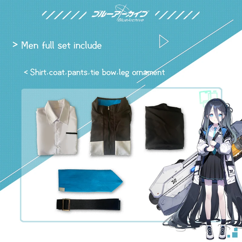 Blue Archive Tendou Arisu Cosplay Game same Costume in stock Man and Women cosplay full set