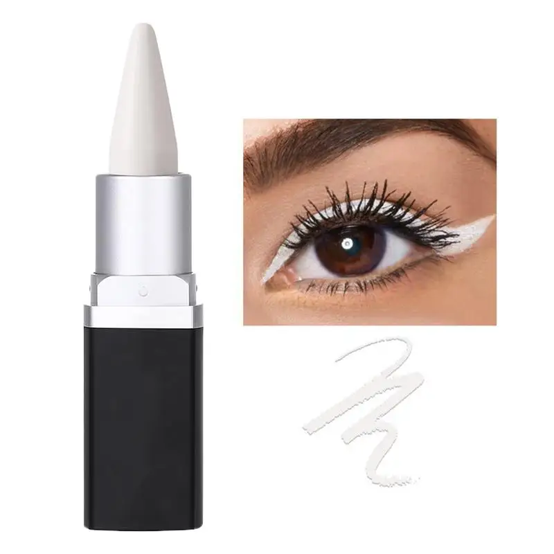 방수 젤 아이섀도우 아이 메이크업, 번짐 방지 아이 라이너, 빠른 건조 아이섀도우 스틱, 컬러풀 내추럴, 오래 지속되는 눈