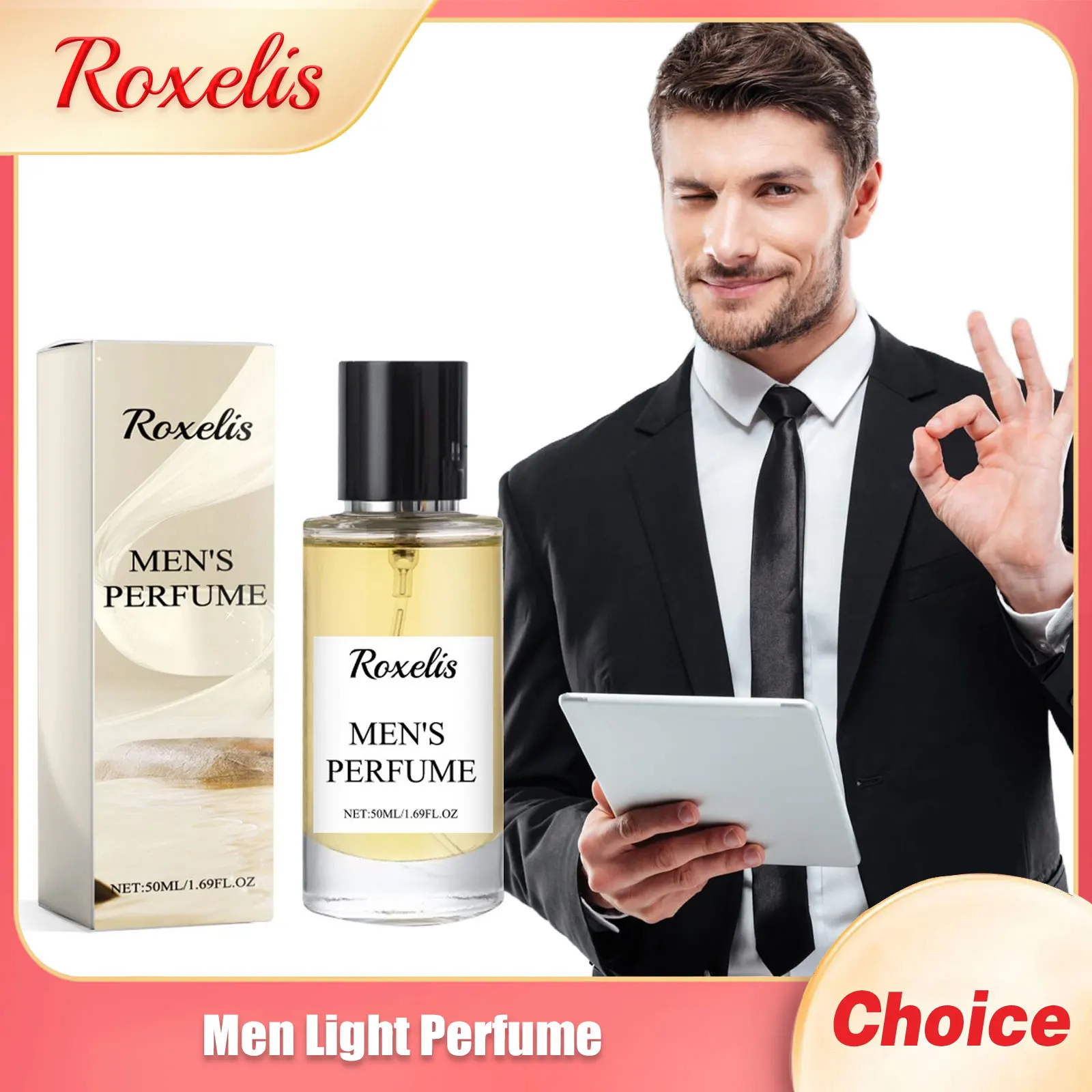 

Men Light Perfume Long Lasting Fragrance Floral Scent High Quality Keep Fresh Date Women Workdating Pheromone Body Perfume Spray