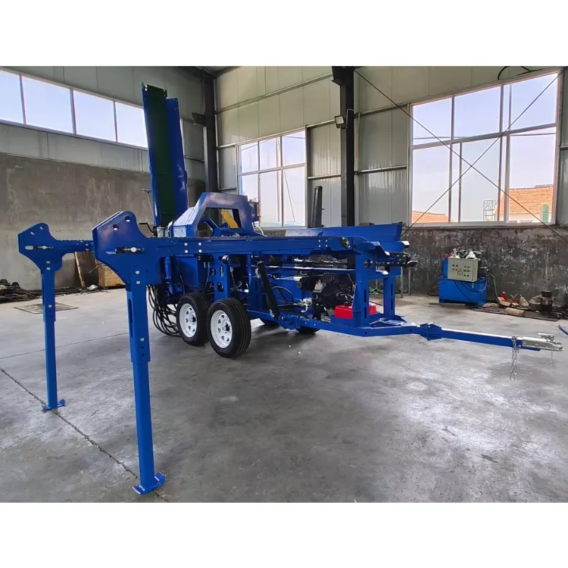 YG Electric &  Firewood Processor  Wood Chipper | 30T Force | CE Certified for Home & Farm Use Wood Splitter