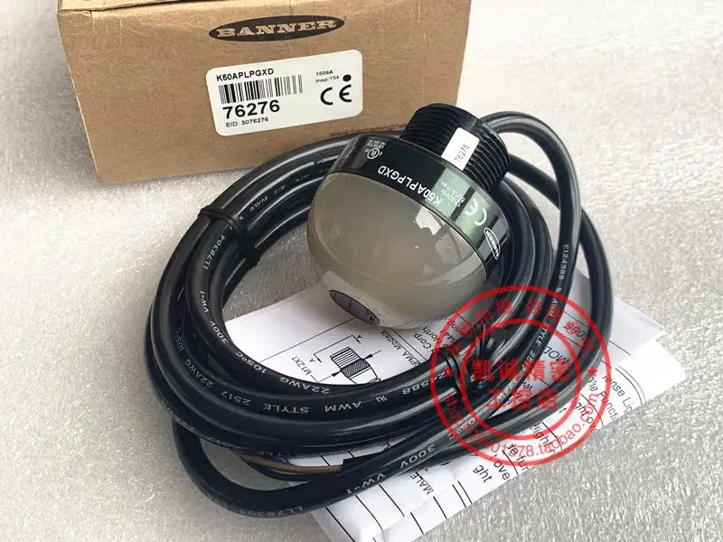 

K50APLPGXD Brand New American Bonner BANNER Sensor Photoelectric Switch K50APLPGXD