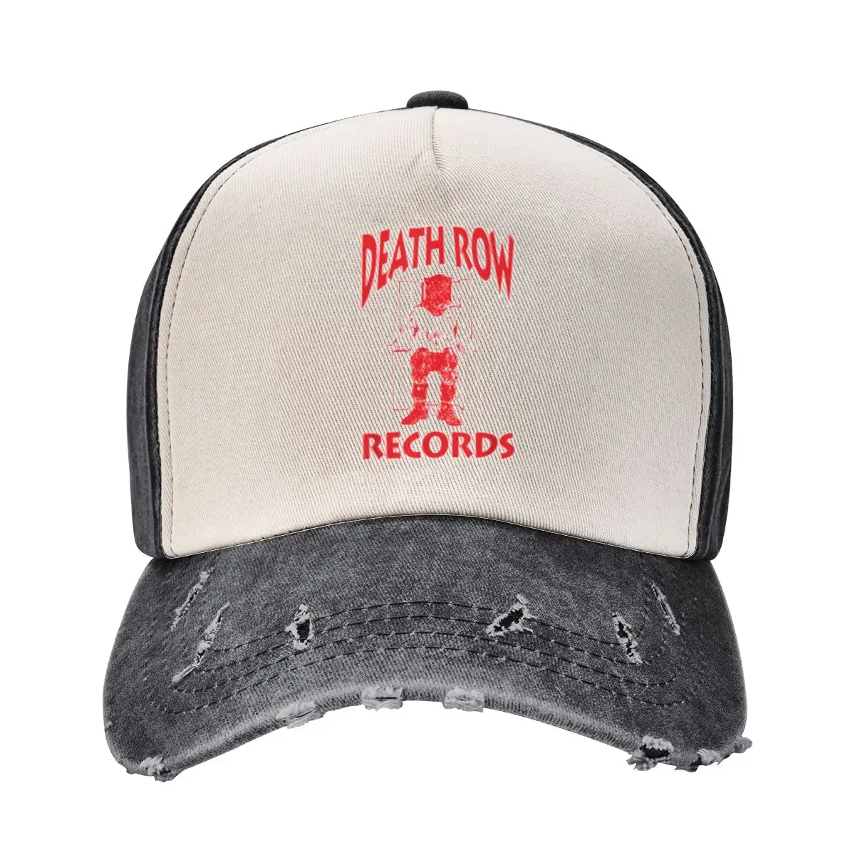 

Death Row Records Red LogoCap Baseball Cap black Sunhat Trucker Cap Female Men's