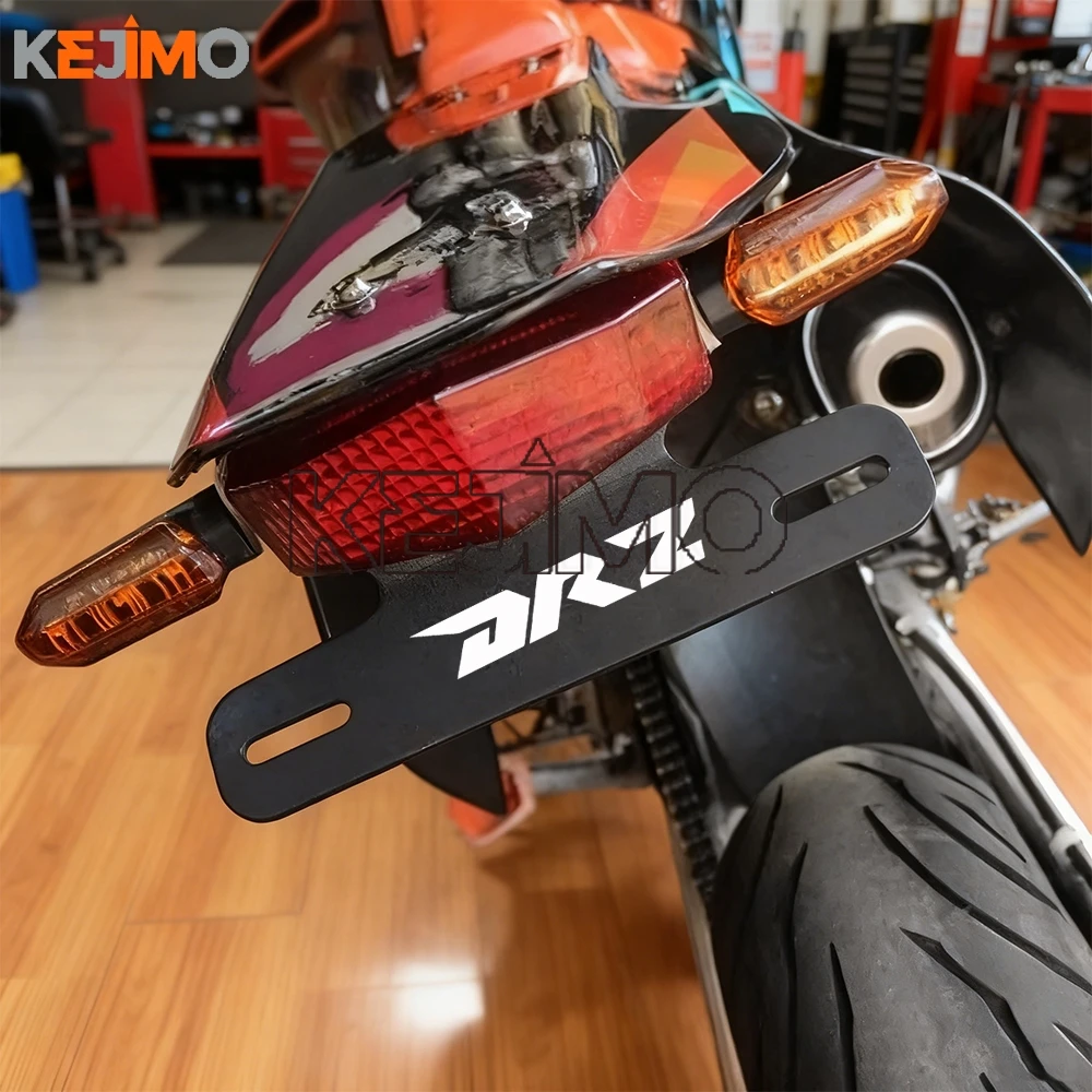 لسوزوكي DRZ400 DRZ 400 SM E S 2008 - 2025 2024 2023 حامل لوحة الترخيص الحاجز مزيل ضوء الفرامل رقم الإطار DRZ400SM