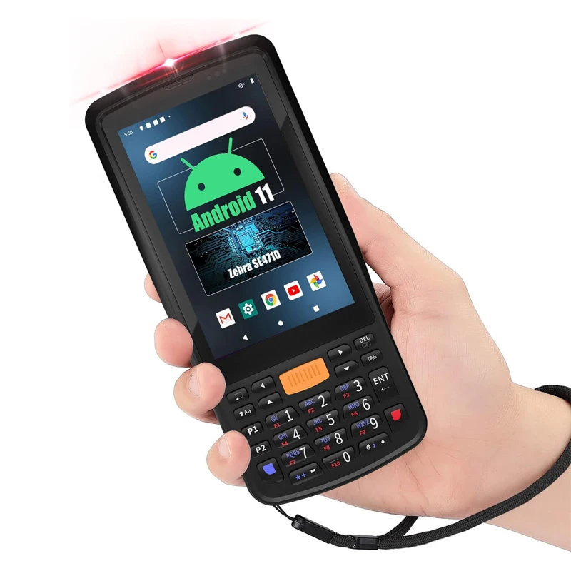 

Прочный портативный КПК Android 11, сканер зебры, сборщик данных, беспроводной QR-код, КПК, 4G, менеджер инвентаря