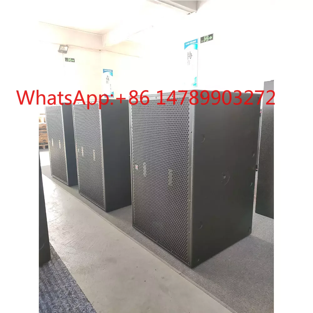 8006 Dual 18 Inch Passive Subwoofer High Power DJ Bass Speaker for Stage Outdoor Professional Audio