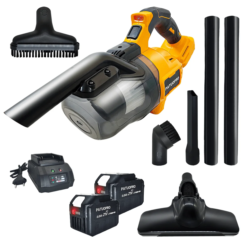 PATUOPRO Brushless Electric Vacuum Cleaner Cordless Dust Collector Rechargeable Home Cleaning Power Tool For Makita 18V Battery