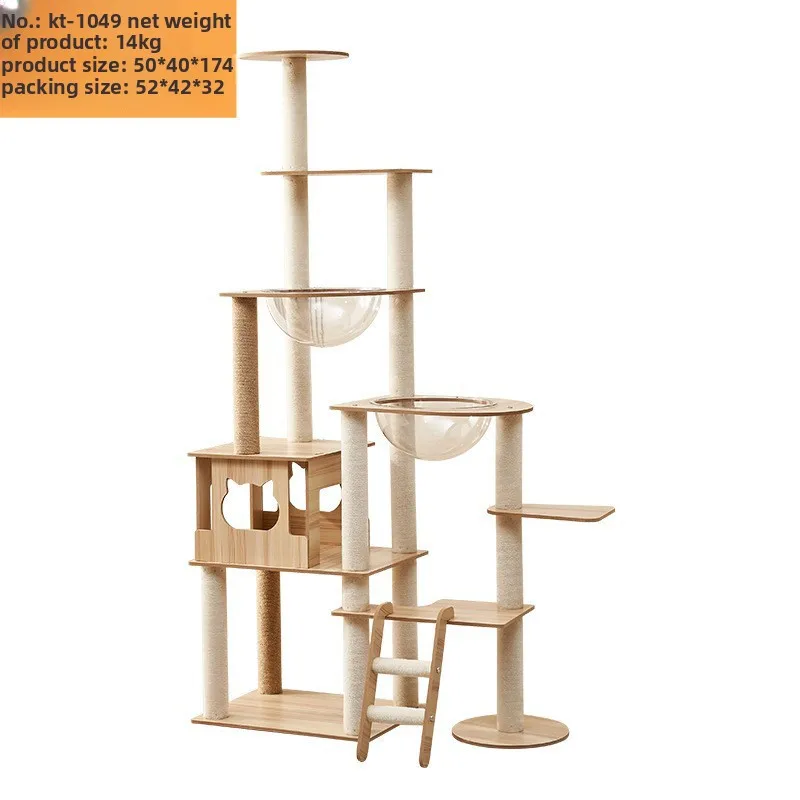 Space Capsule Cat Climbing Frame Large Six Layer