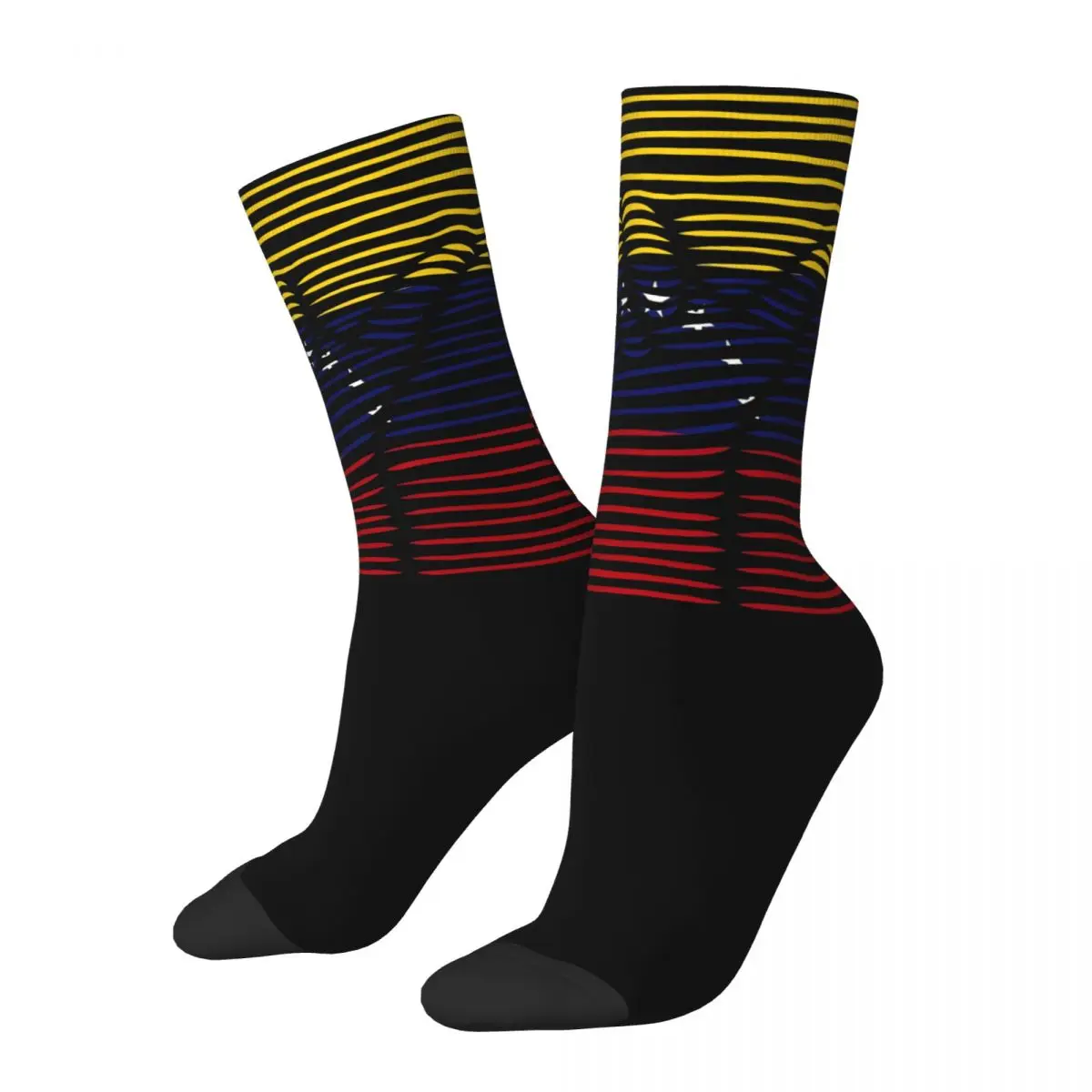 Harajuku Women Socks Venezuela Proud Flag Merch Soft Free Sport Socks All Season