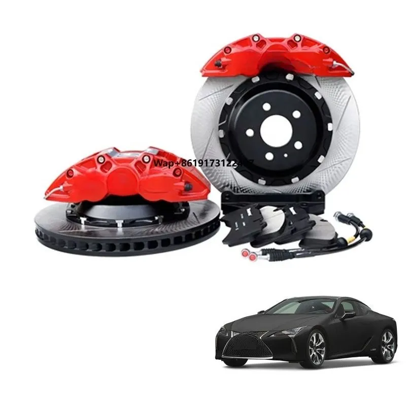 

Iso 9001 Certified Forged Aluminum Alloy Car Brake Caliper Front 6 Piston Brake Kit
