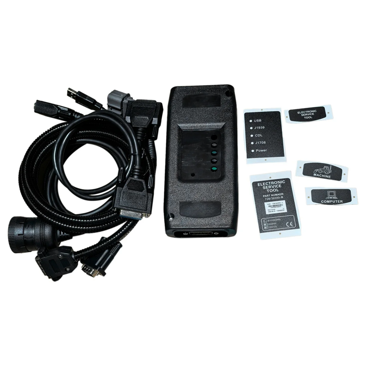 T48C_For JCB DLA واجهة الخدمة الإلكترونية ماستر 4 حفارة J1708 تشخيص الماسح الضوئي الرئيسي للشاحنة الثقيلة