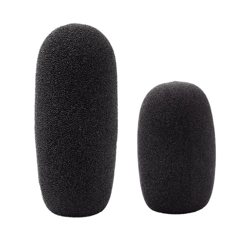573A Microphone Windscreen Foam Cover,WS-1036,Sponge windshield 10mm opening and 36mm inner length suit for David Clark