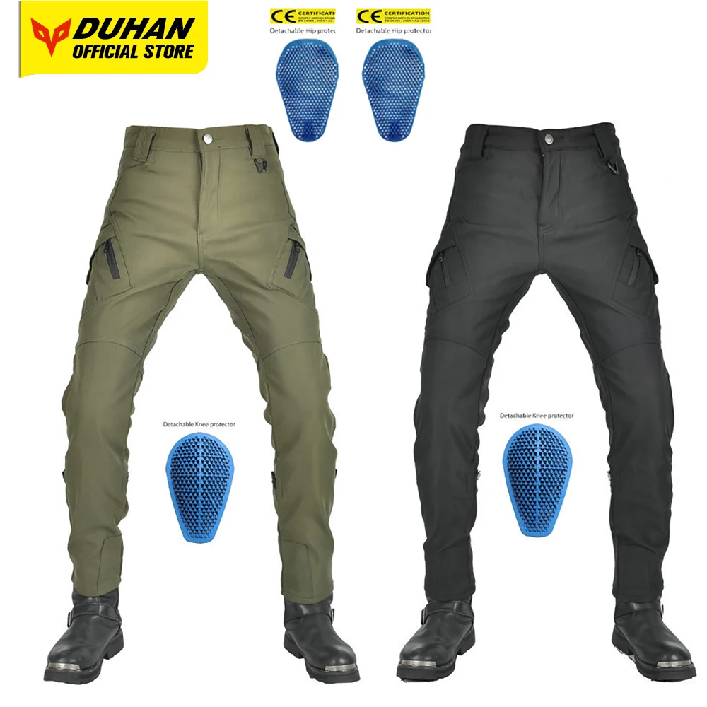 

Winter Waterproof Motorcycle Pants Cold Proof Motocross Pants Thickened Windproof Motorbike Pants Men Fall Prevention Equipment