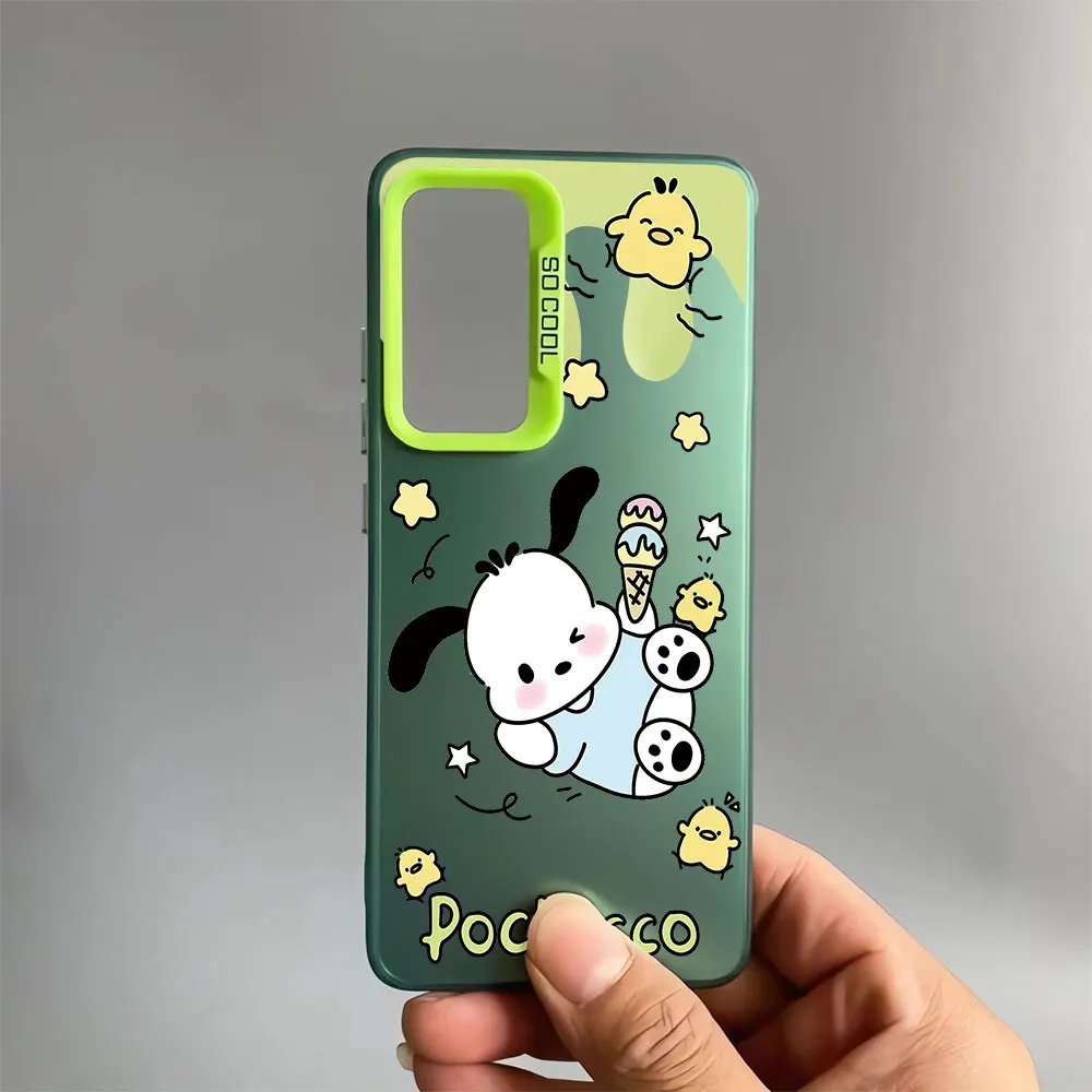 Capa macia à prova de choque para Samsung Galaxy, Melody bonito, Sanrio, Kuromi, S21, FE, S20, Nota 20, S20 FE, S24 Ultra, S23 Ultra, S22 Plus