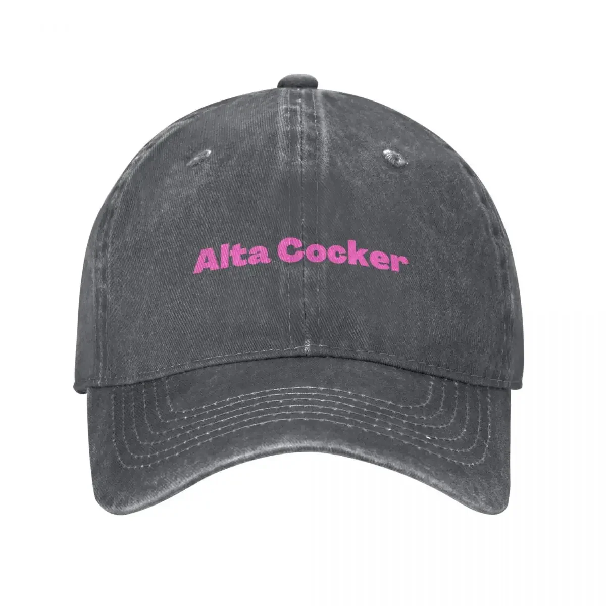 Yiddish Alta Cocker pink -- Funny Old Person Baseball Cap Military Tactical Cap custom Hat For Men Women's