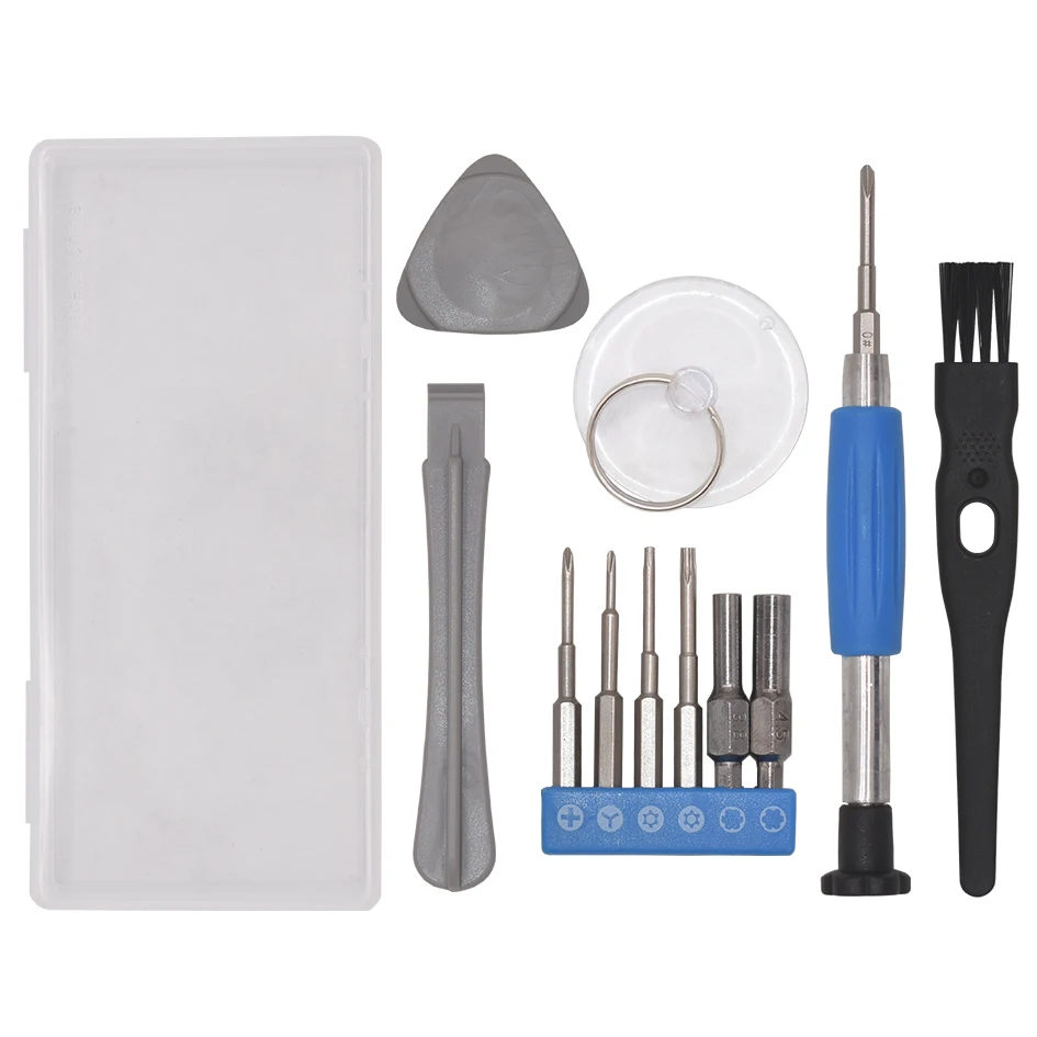 

With Retail Box Screwdriver Set Repair Tools Kit for Nintendo Switch New 3DS Wii Wii U NES SNES DS Lite GBA Gamecube
