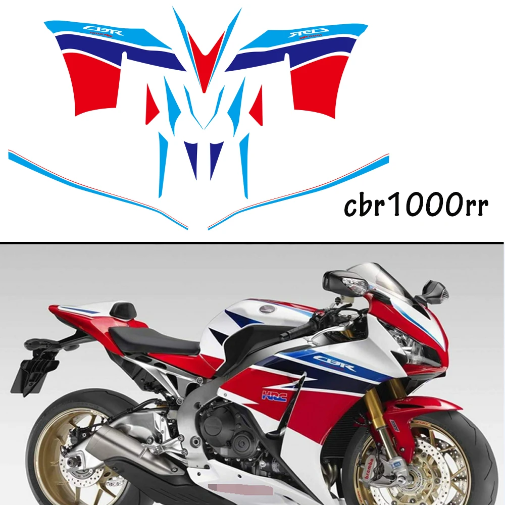 

Motorcycle for Honda CBR1000RR CBR 1000RR CBR 1000RR 2012-2016 Fairing Sticker Full Kit Applique High Quality Whole Vehicle