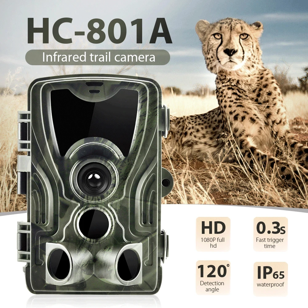 

NEW HC-801A Hunting Trail Camera 16MP With Night Vision Motion Activated Outdoor Wildlife Trail Camera Trigger Wildlife Scouting