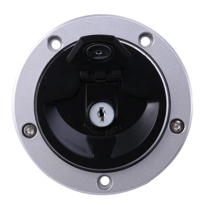 Motorcycle Fuel Gas Tank Cap Cover Key Lock For Kawasaki Z800 Z750R Zx14 Kle650 Z1000 Z750