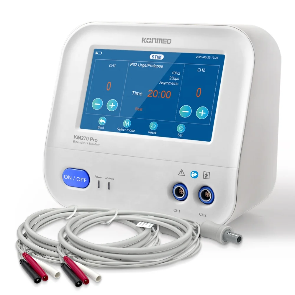 

Konmed KM270Pro EMG Biofeedback Stimulator Touch Screen Device with Heating Mirror Therapy Pain Relief Pelvic Floor Exerciser